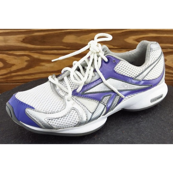 Reebok Women Size 7.5‎ M White Running Synthetic 55030555 - Picture 1 of 9